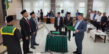 Ayah Wa Lantik Direksi dan Komisaris PT Bina Usaha, Minta Aset Daerah Dioptimalkan