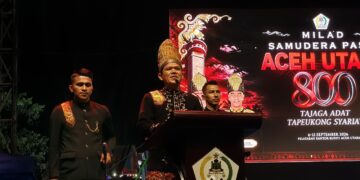 Wagub Aceh Tutup Milad Samudera Pasai ke-800, Ayah Wa Gaungkan “Aceh Utara Bangkit”