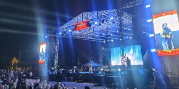 Ribuan Warga Terpukau, Pelajar SMP Al Fathani Tampil Percaya Diri Berpidato dalam Bahasa Arab