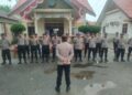 Kapolsek Blang Mangat IPTU Zul Akbar, Ingatkan Personel Fokus Amankan Jalannya Pilchiksung