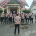 Kapolsek Blang Mangat IPTU Zul Akbar, Ingatkan Personel Fokus Amankan Jalannya Pilchiksung
