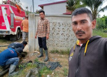 Gotong Royong Berlanjut, Gampong Meunasah Tunong Pulihkan Sanitasi Pascabanjir