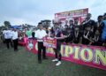 Kapolres Lhokseumawe Hadiri Penutupan Turnamen U-18 Piala Ketua KONI Aceh, Dorong Pembinaan Talenta Muda