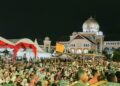 Malam Keenam Milad Samudera Pasai Dipadati Ribuan Warga, Panggung Budaya dan Hiburan Rakyat Bikin Landeng Bergemuruh
