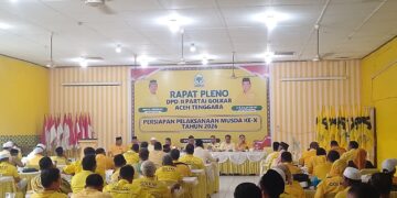 Jelang Musda X, DPD II Partai Golkar Aceh Tenggara Gelar Rapat Pleno