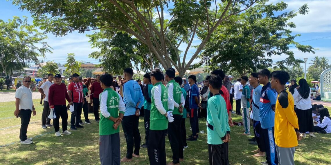 Kadis Disporaparekraf Pimpin Langsung Lomba Enggrang Milad Samudera Pasai ke-800, Muhammad Ikbar Raih Juara I