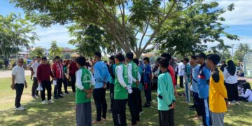 Kadis Disporaparekraf Pimpin Langsung Lomba Enggrang Milad Samudera Pasai ke-800, Muhammad Ikbar Raih Juara I