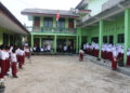 Wakapolres Lampung Selatan Jadi Irup di MIS Darul Amanah, Sampaikan Amanat Kapolres tentang Bahaya Bullying