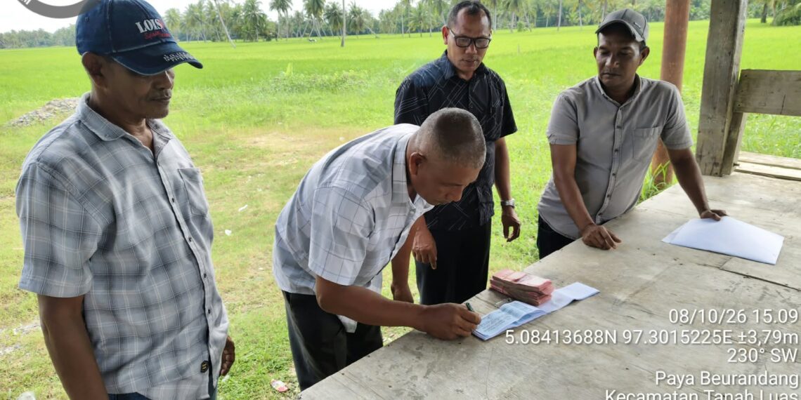 Perkuat Aset Desa, Pemdes Paya Beurandang Bebaskan Lahan Masyarakat