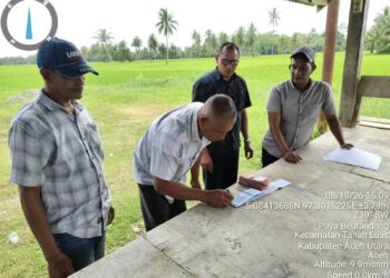 Perkuat Aset Desa, Pemdes Paya Beurandang Bebaskan Lahan Masyarakat