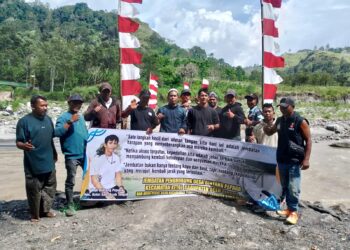Dibangun Swadaya, Jembatan Bintang Pepara Aceh Tengah Kini Kembali Bisa Dilalui