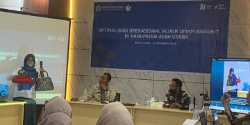 Antusiasme Pelaku UMKM Warnai Klinik UMKM Bangkit di Aceh Utara, Produk Kreatif Lokal Jadi Sorotan