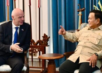 Prabowo Temui Presiden FIFA Gianni Infantino, Bahas Masa Depan Sepak Bola Indonesia