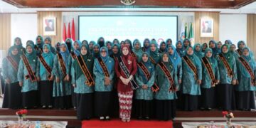 Yulinda Sayuti Resmi Kukuhan 48 Bunda PAUD Gampong se-Kota Lhokseumawe