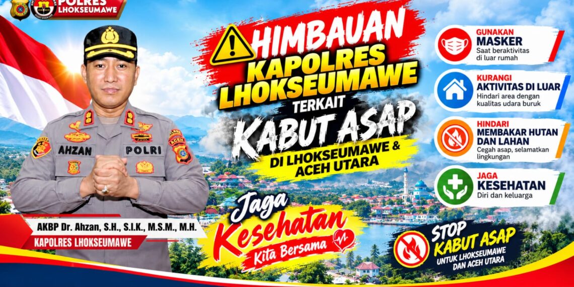 Kapolres Ahzan Imbau Warga Tak Bakar Lahan, Waspadai Ancaman Kabut Asap