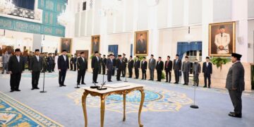 Presiden Prabowo Lantik Empat Wakil Menteri Kabinet Merah Putih di Istana Negara