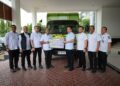 Wujudkan Lingkungan Bersih, PIM Dukung 1 unit Armada Truk Pengangkut Sampah kepada Pemerintah Kota Lhokseumawe