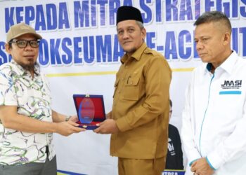 Wakili Bupati Aceh Utara, Sekda Dayan Albar Ajak Insan Pers Bersinergi Bangun Aceh Utara