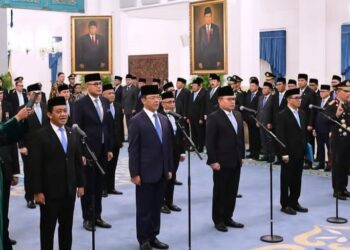 Prabowo Resmi Lantik Menteri dan Pejabat Tinggi Negara, Ini Daftarnya