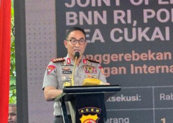 Usai Ungkap 1,16 Ton Ketamin di Belawan, Kapolri Suyudi Cek Pabrik Sabu Terbesar di Pidie