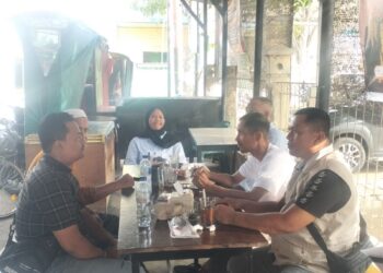 Tiba di Tanah Pasir, 3 Manajer Koperasi Merah Putih Disambut Camat